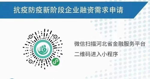 河北省金融服务平台开通 企业融资绿色通道